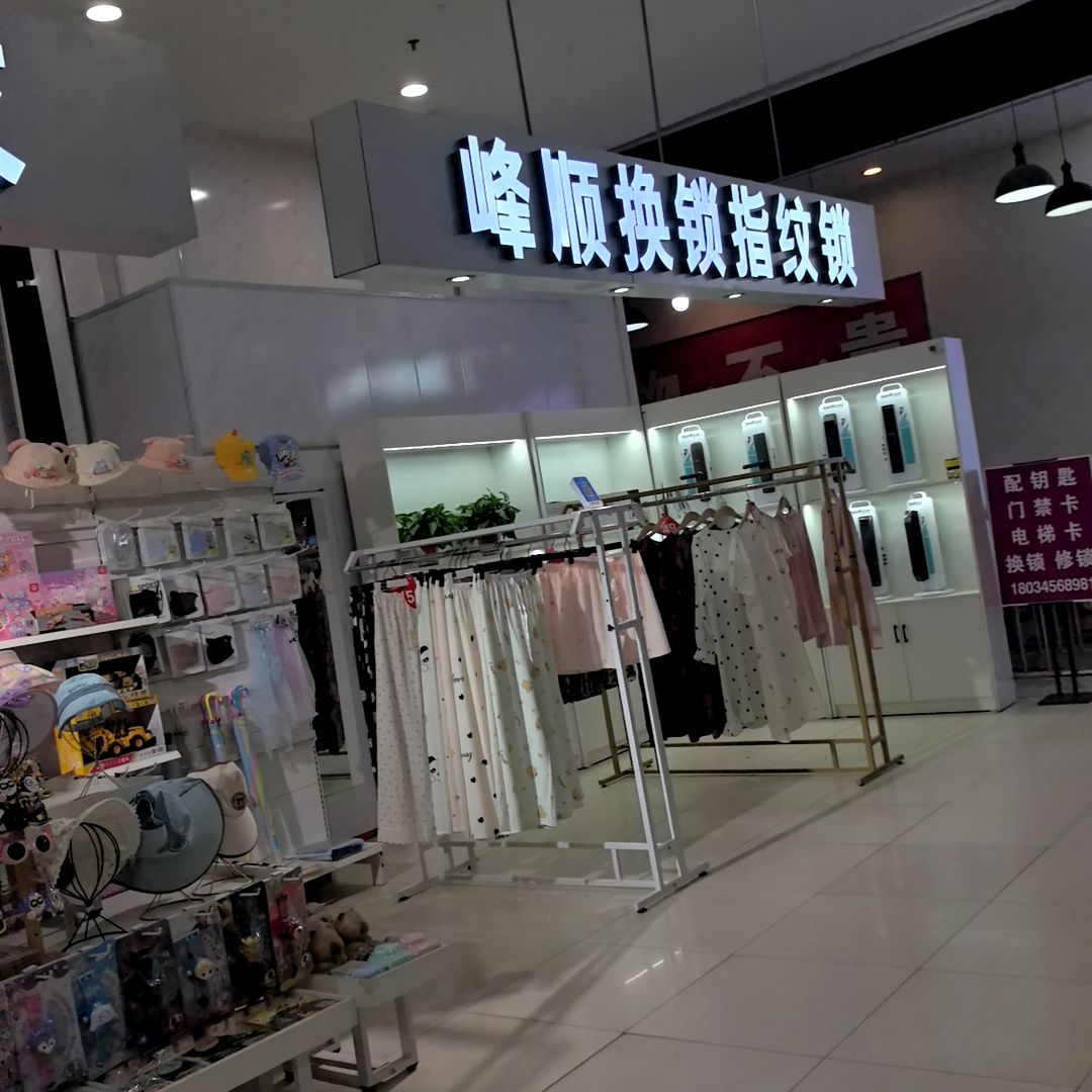峰顺换锁指纹锁(西美花街生活工场店)