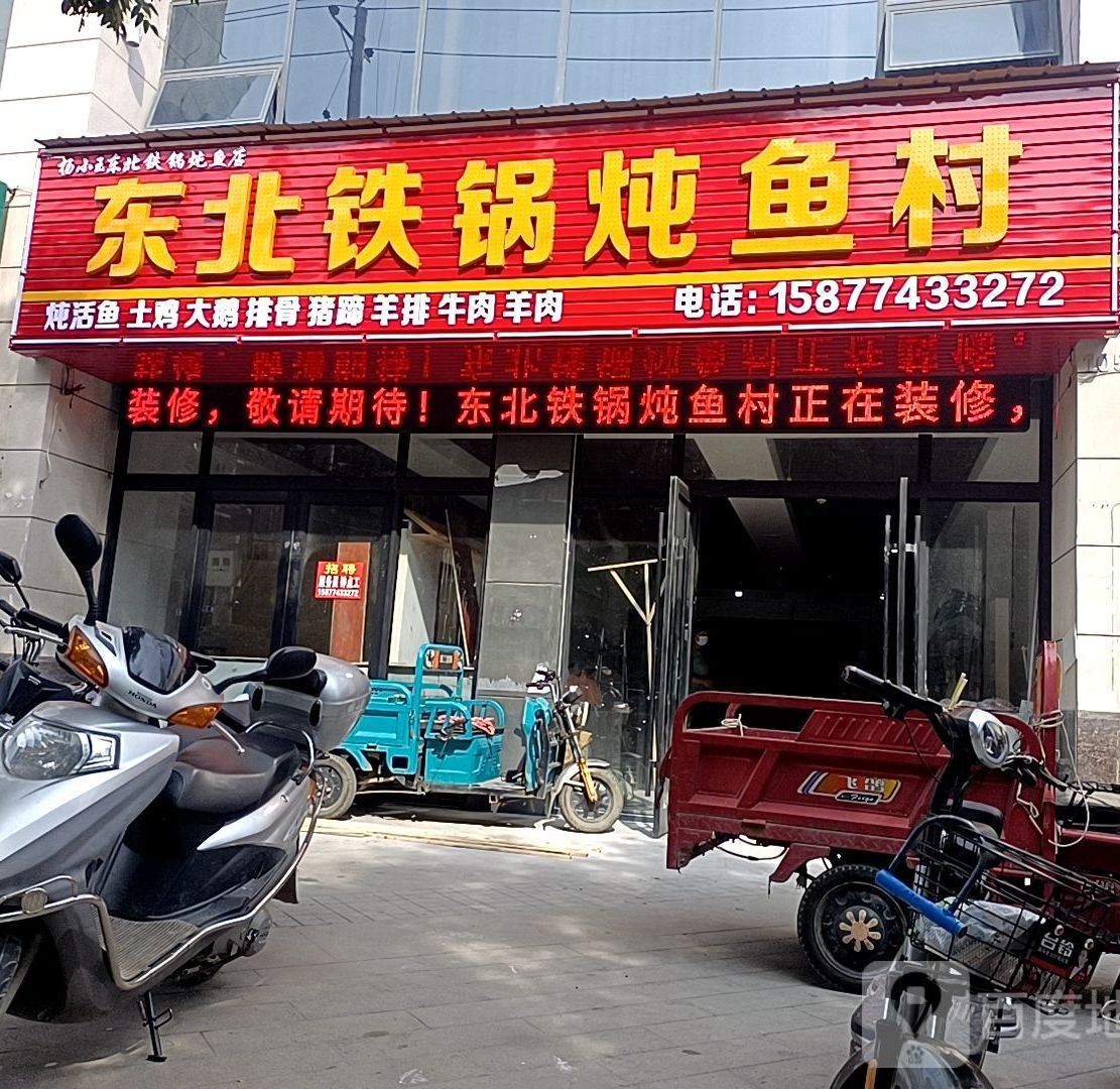 东北铁锅炖鱼村(解放南路店)