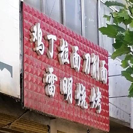 鸡丁拉面刀削面雷明烧烤