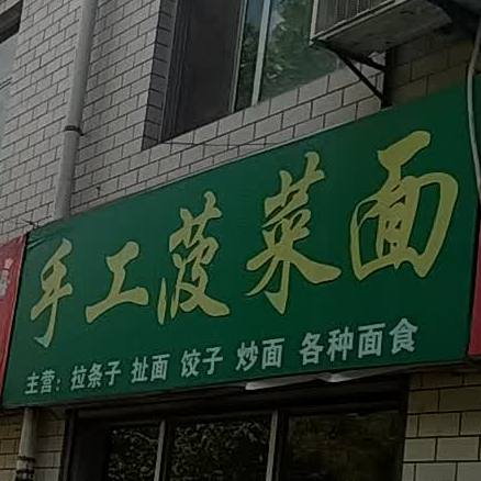 手工菠菜面