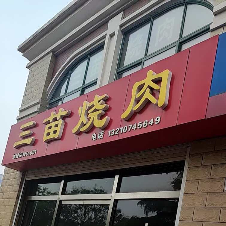 三苗烧烤(车管所加盟店)