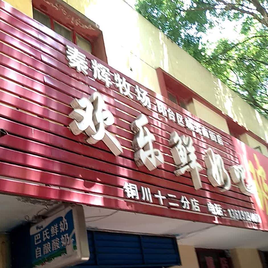 欢乐散鲜奶吧(铜川十二分店)