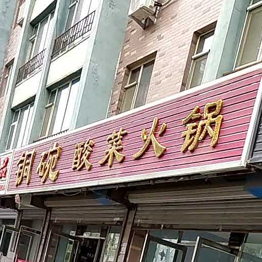 铜碗蒜菜火锅(爱民大街店)