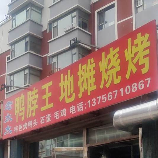 老太太鸭脖王地摊烧烤(雨果社区店)