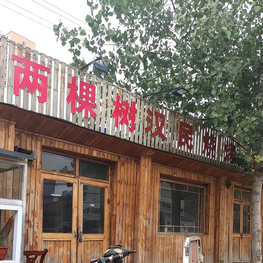 两颗树汉民烧烤
