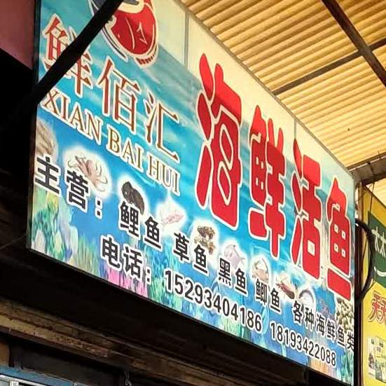 鲜佰惠海鲜活鱼