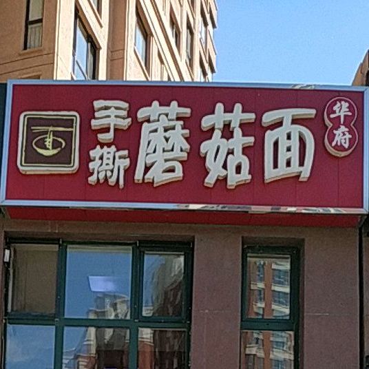 华府手撕蘑菇面