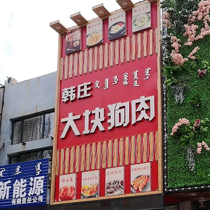 韩庄大块狗肉