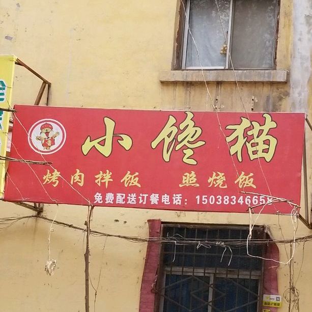 小馋猫烤肉拌饭照烧饭