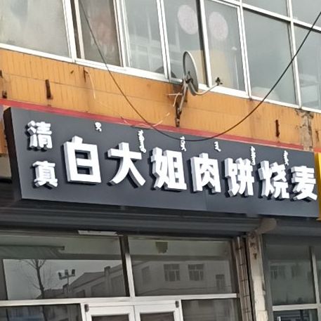 清真白大姐肉饼烧麦