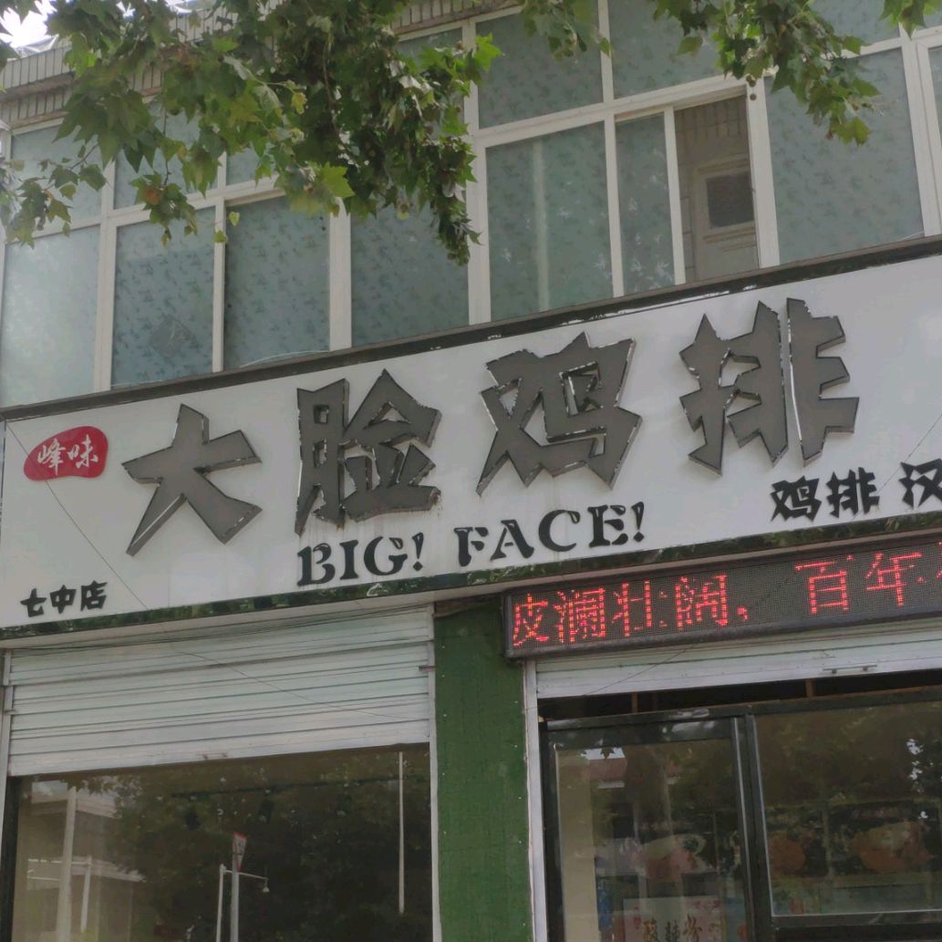 峰味大脸鸡排(七中店)